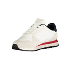 Tommy Hilfiger Bianco Leather Men Sneaker - Eljoys Fashion 