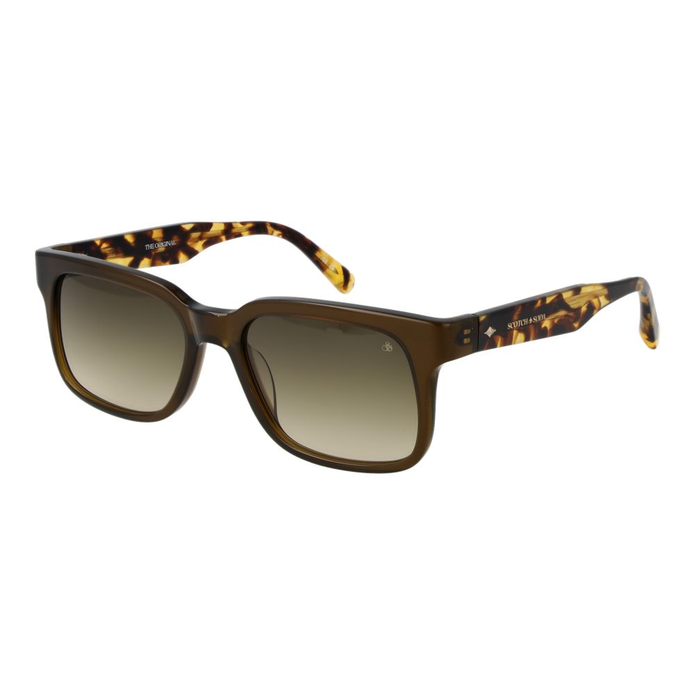 Scotch & Soda Brown Metal Sunglasses - Eljoys Fashion 