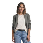 Street One Black Polyester Blazer - Eljoys Fashion 