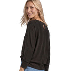 Street One Brown Viscose Long Sleeve T-Shirt - Eljoys Fashion 