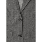 Street One Black Polyester Blazer - Eljoys Fashion 