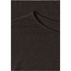 Street One Brown Viscose Long Sleeve T-Shirt - Eljoys Fashion 