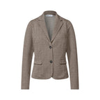 Street One Brown Polyester Blazer - Eljoys Fashion 