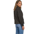 Street One Brown Polyester Blazer - Eljoys Fashion 
