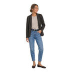 Street One Brown Polyester Blazer - Eljoys Fashion 