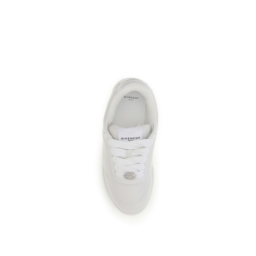 Givenchy White Calf Leather Bos Taurus Sneakers - Eljoys Fashion 