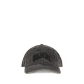Ganni Gray Recycled Polyester Cap (Baseball Hat)