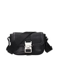 Karl Lagerfeld Black Leather Crossbody Bag