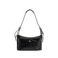 Vivienne Westwood Black Calf Leather Bos Taurus Shoulder Bag