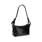 Vivienne Westwood Black Calf Leather Bos Taurus Shoulder Bag