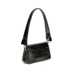 Vivienne Westwood Black Calf Leather Bos Taurus Handbag