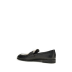 Burberry Black Lamb Ovis Aries Ballet Flats
