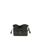 Saint Laurent Black Lamb Ovis Aries Clutch Bag
