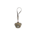 Ganni Beige Recycled Leather Keychain