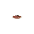 Valentino Garavani Brown Calf Leather Bos Taurus Bracelet