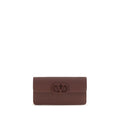 Valentino Garavani Brown Calf Leather Bos Taurus Wallet