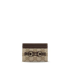 Gucci Brown Cotton Wallet - Eljoys Fashion 