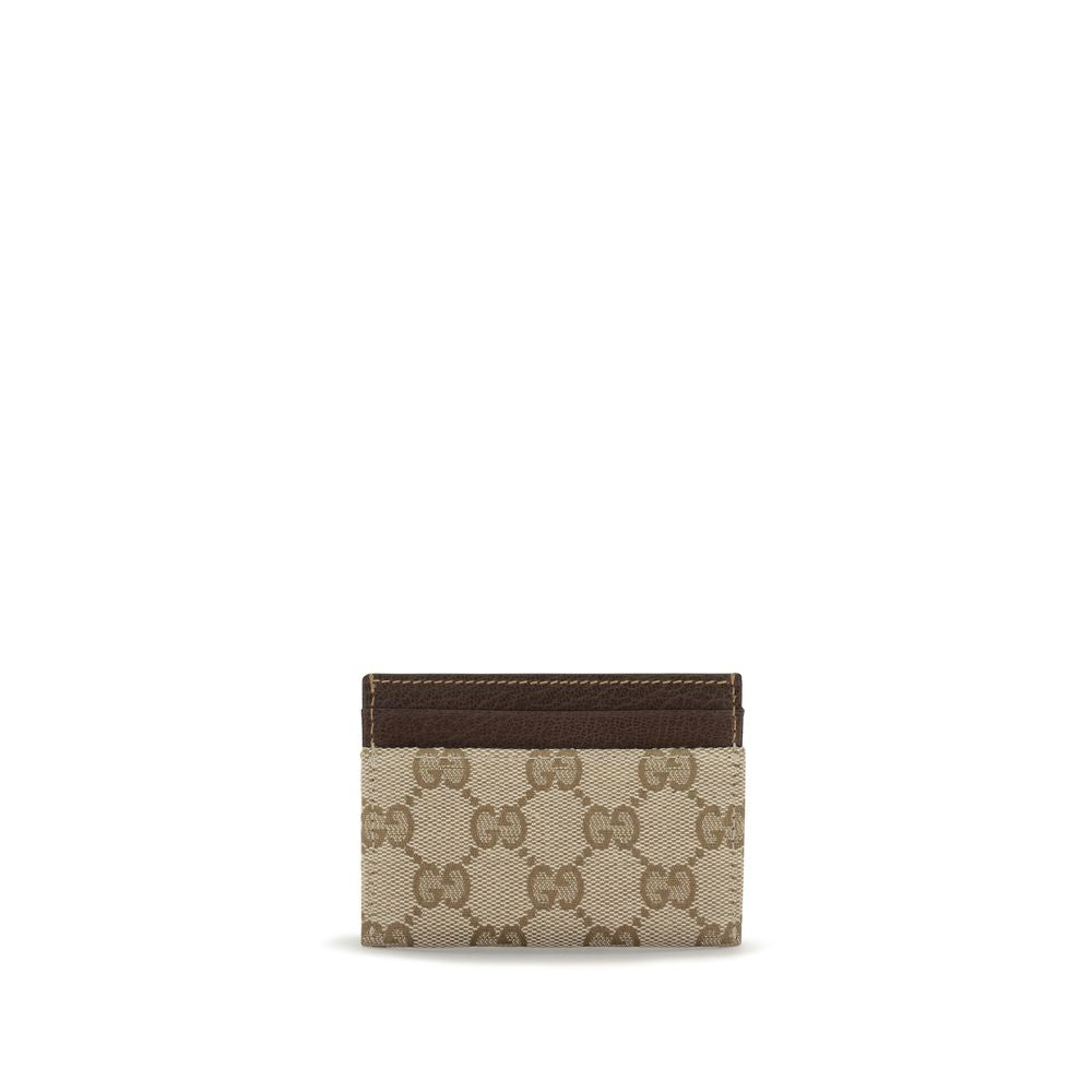 Gucci Brown Cotton Wallet - Eljoys Fashion 