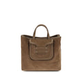 Pierre Hardy Brown Suede Leather Shoulder Bag