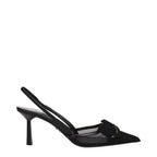 Prada Black Fibres High Heel Pumps