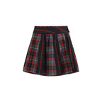 Vivienne Westwood Red Wool Oves Aries Mini Skirt