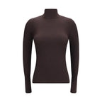 Wolford Brown Wool Oves Aries Turtleneck