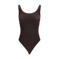 Wolford Brown Cotton Bodysuit