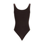 Wolford Brown Cotton Bodysuit