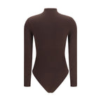 Wolford Brown Polyamide Bodysuit