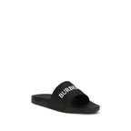 Burberry Black Rubber Sandals
