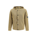 C.P. Company Beige Wool Oves Aries Shell Jacket