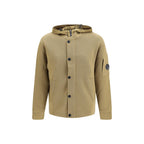 C.P. Company Beige Wool Oves Aries Shell Jacket