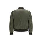Sunflower Bicolor Calf Leather Bos Taurus Bomber - Eljoys Fashion 