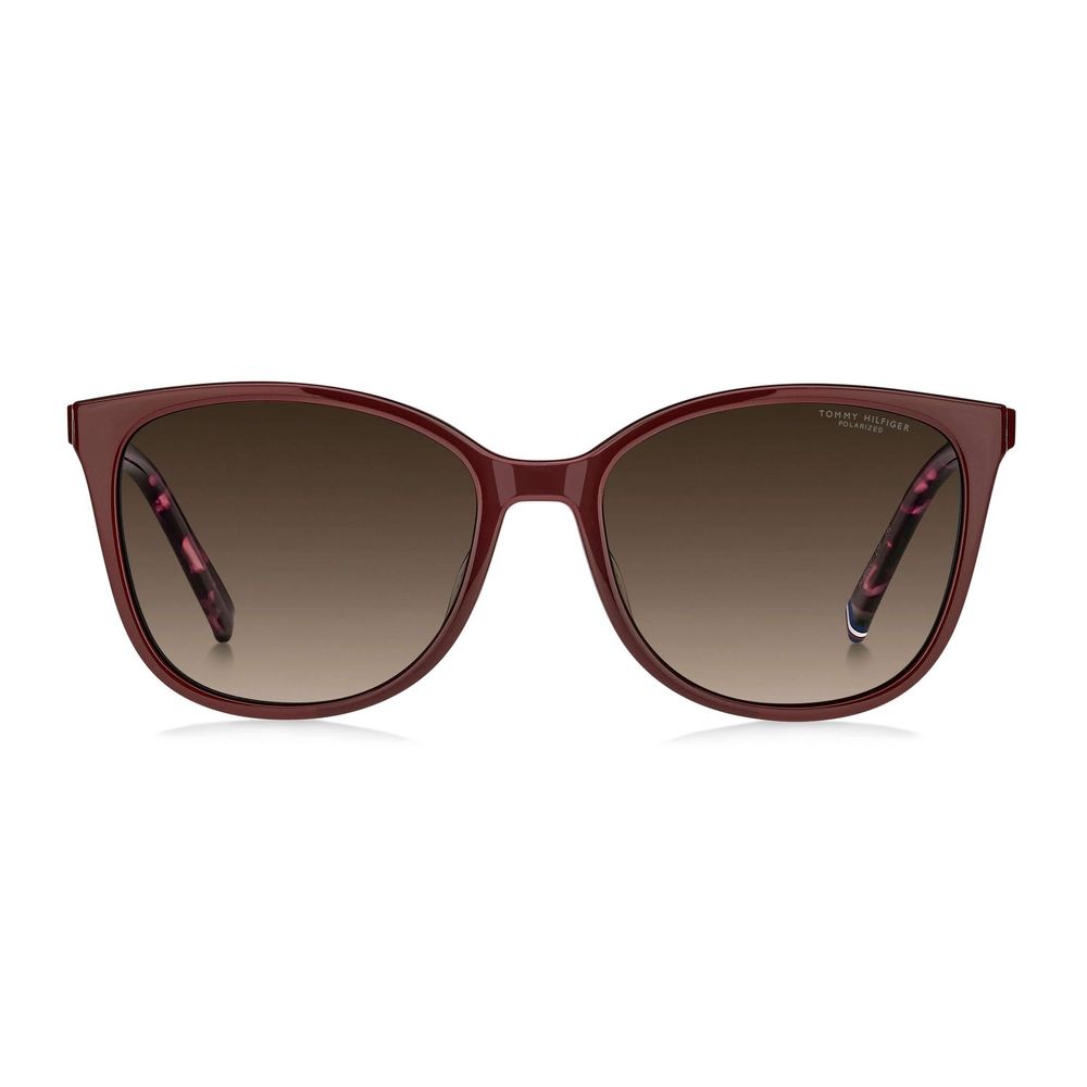 Tommy Hilfiger Burgundy Acetate Glasses (Frames) - Eljoys Fashion 