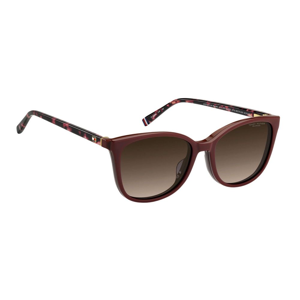 Tommy Hilfiger Burgundy Acetate Glasses (Frames) - Eljoys Fashion 