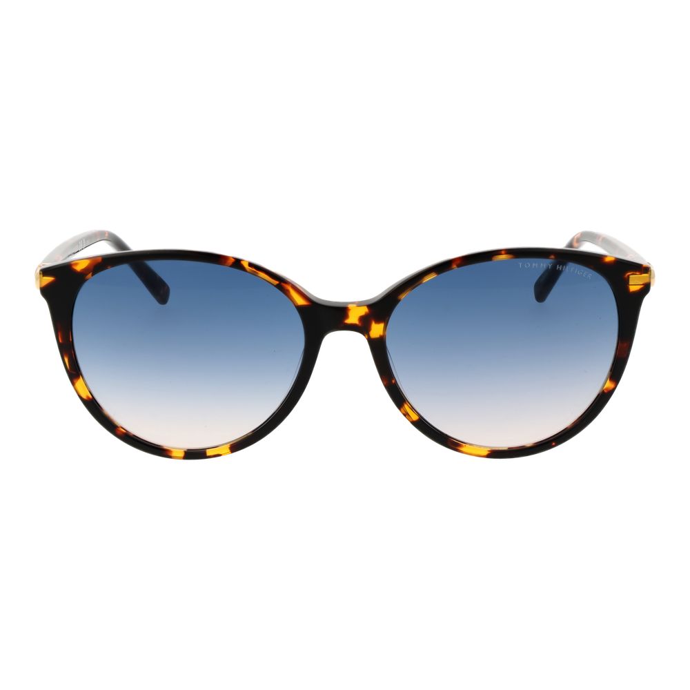 Tommy Hilfiger Brown Acetate Sunglasses - Eljoys Fashion 