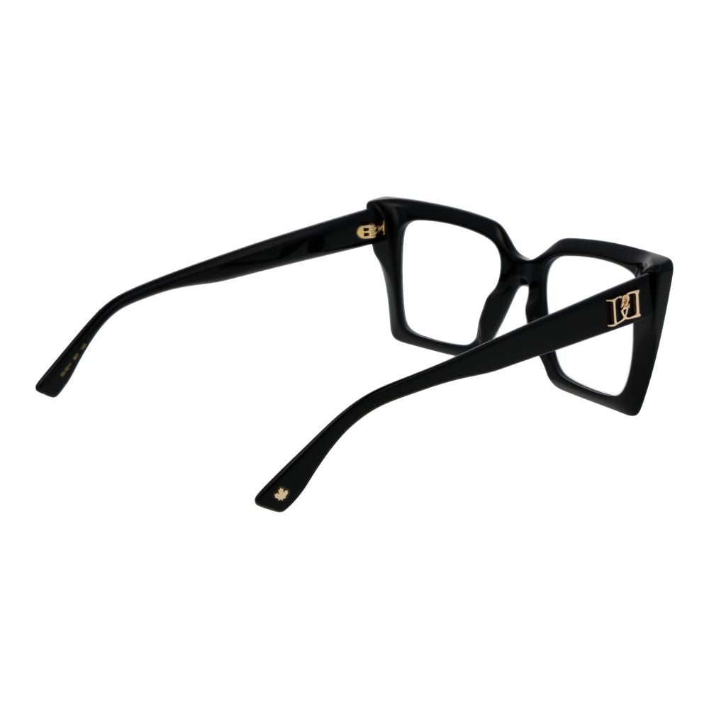 Dsquared² Black Acetate Glasses (Frames) - Eljoys Fashion 