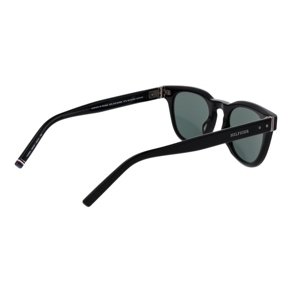 Tommy Hilfiger Black Acetate Sunglasses - Eljoys Fashion 
