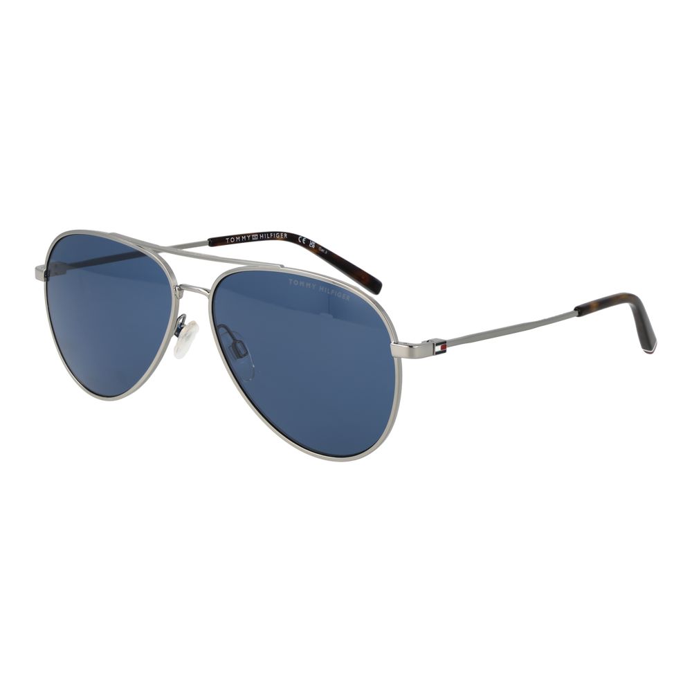 Tommy Hilfiger Silver Metal Sunglasses - Eljoys Fashion 