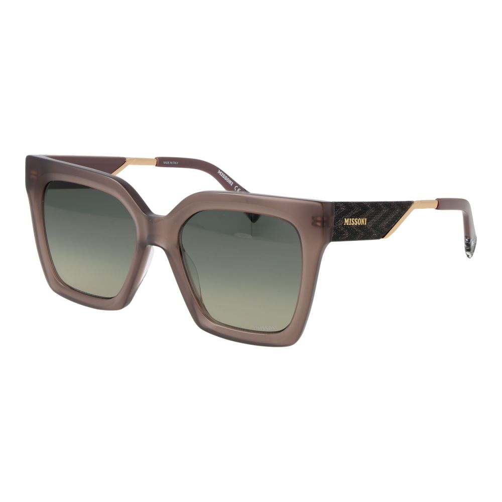 Missoni Brown Acetate Sunglasses - Eljoys Fashion 