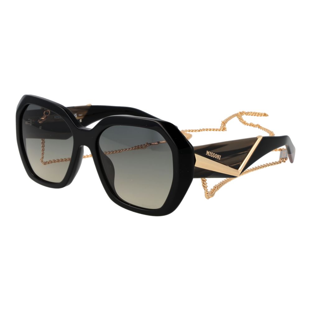 Missoni Black Acetate Sunglasses - Eljoys Fashion 