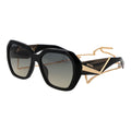 Missoni Black Acetate Sunglasses - Eljoys Fashion 