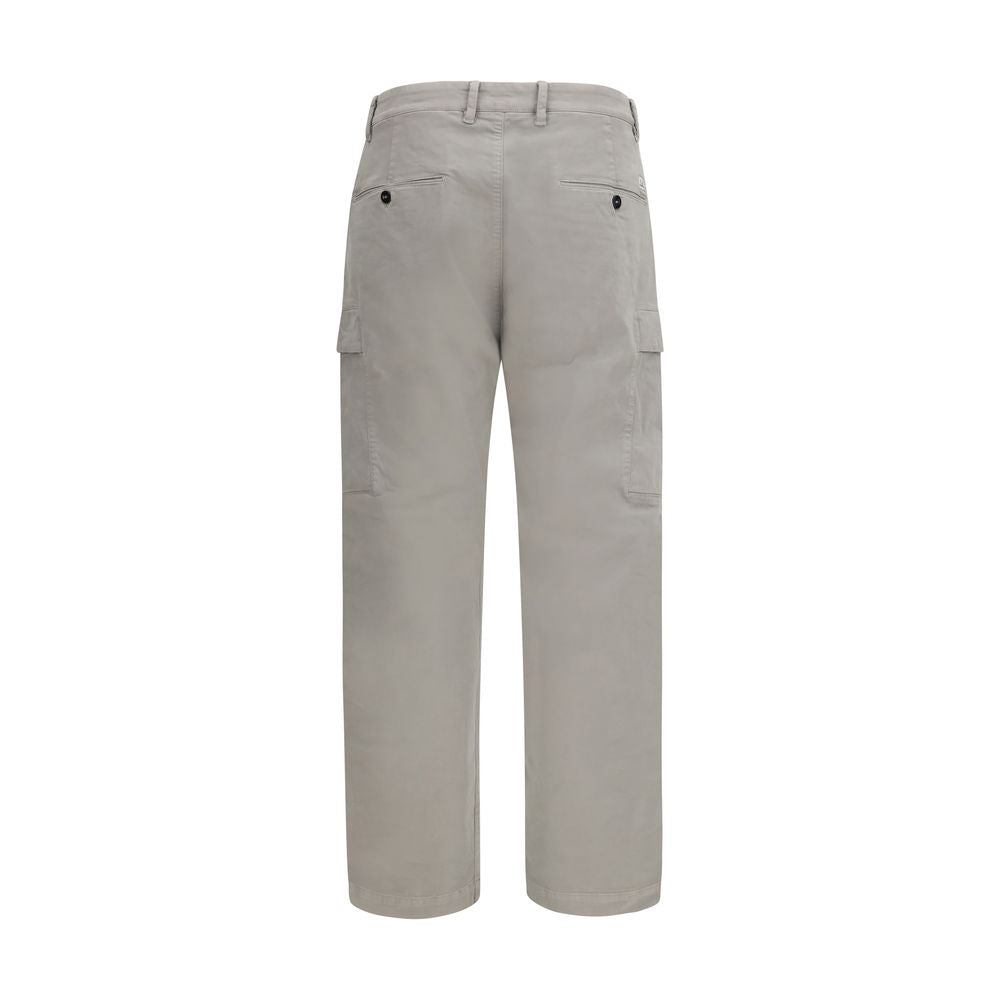 C.P. Company Gray Cotton Cargo Pants - Eljoys Fashion 