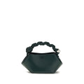 Ganni Bicolor Recycled Leather Shoulder Bag