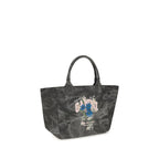 Ganni Gray Cotton Shoulder Bag