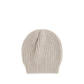 Brunello Cucinelli Beige Silk Beanie - Eljoys Fashion 