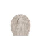Brunello Cucinelli Beige Silk Beanie - Eljoys Fashion 