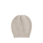 Brunello Cucinelli Beige Silk Beanie - Eljoys Fashion 