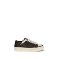 Represent Brown Calf Leather Bos Taurus Chunky Sneakers - Eljoys Fashion 