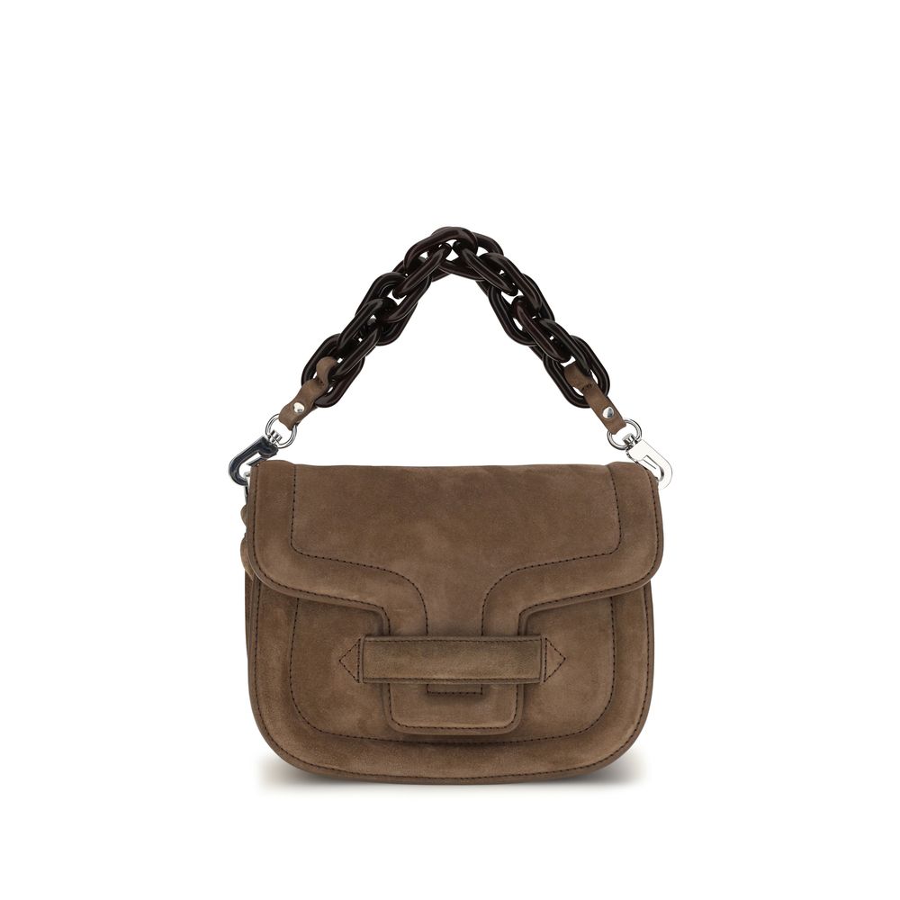 Pierre Hardy Brown Goatskin Shoulder Bag - Eljoys Fashion 